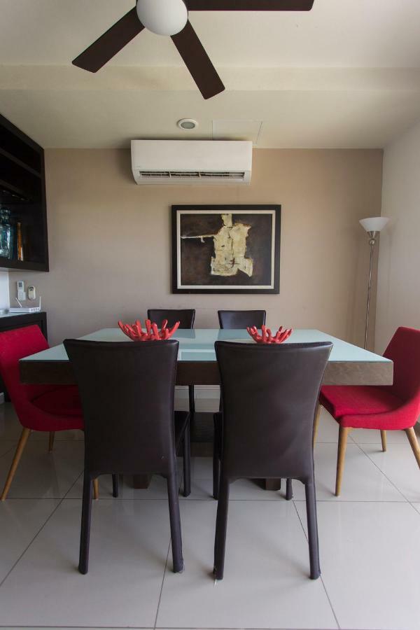 3Br Apt With Pool Cancún Exterior foto