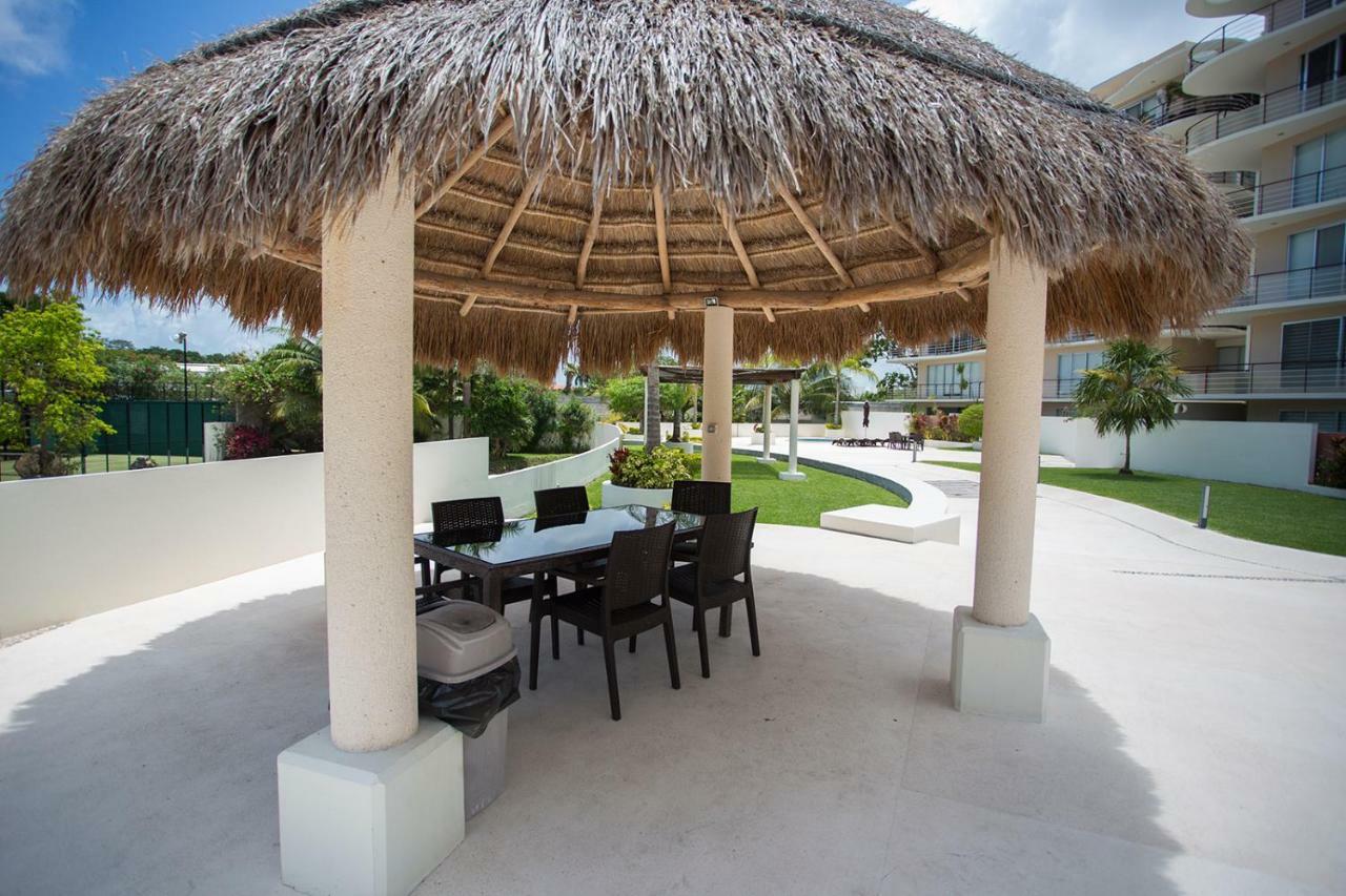 3Br Apt With Pool Cancún Exterior foto
