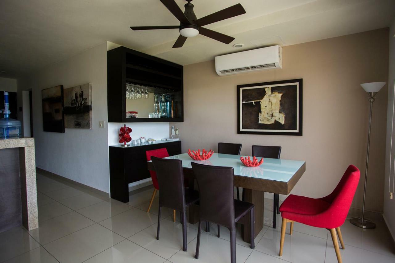 3Br Apt With Pool Cancún Exterior foto